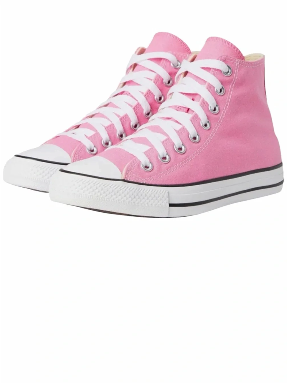 Converse Chuck Taylor All Star High Top Pink Canvas Sneakers Size 2